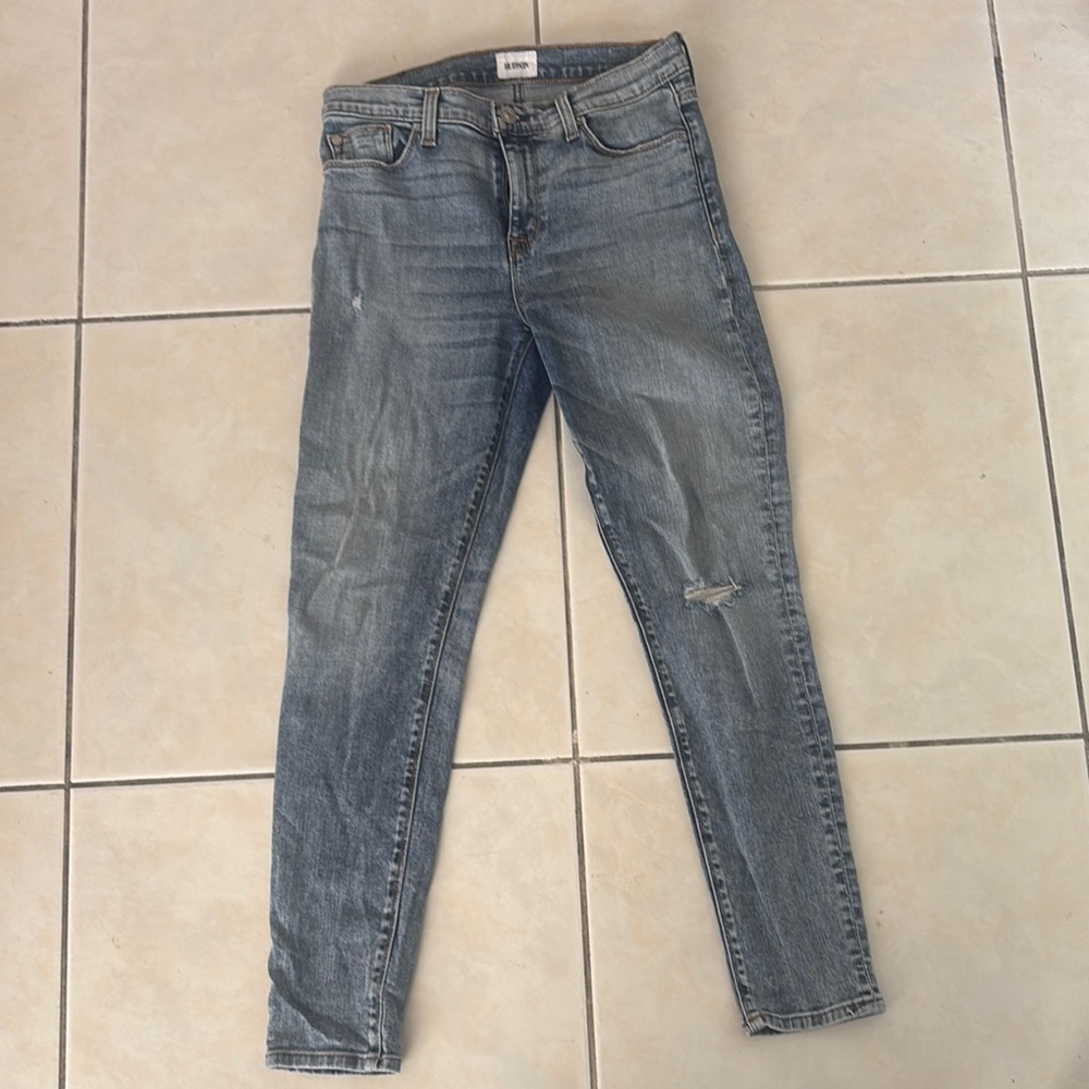 Hudson Jeans Blue Skinny Denim Modern Fit